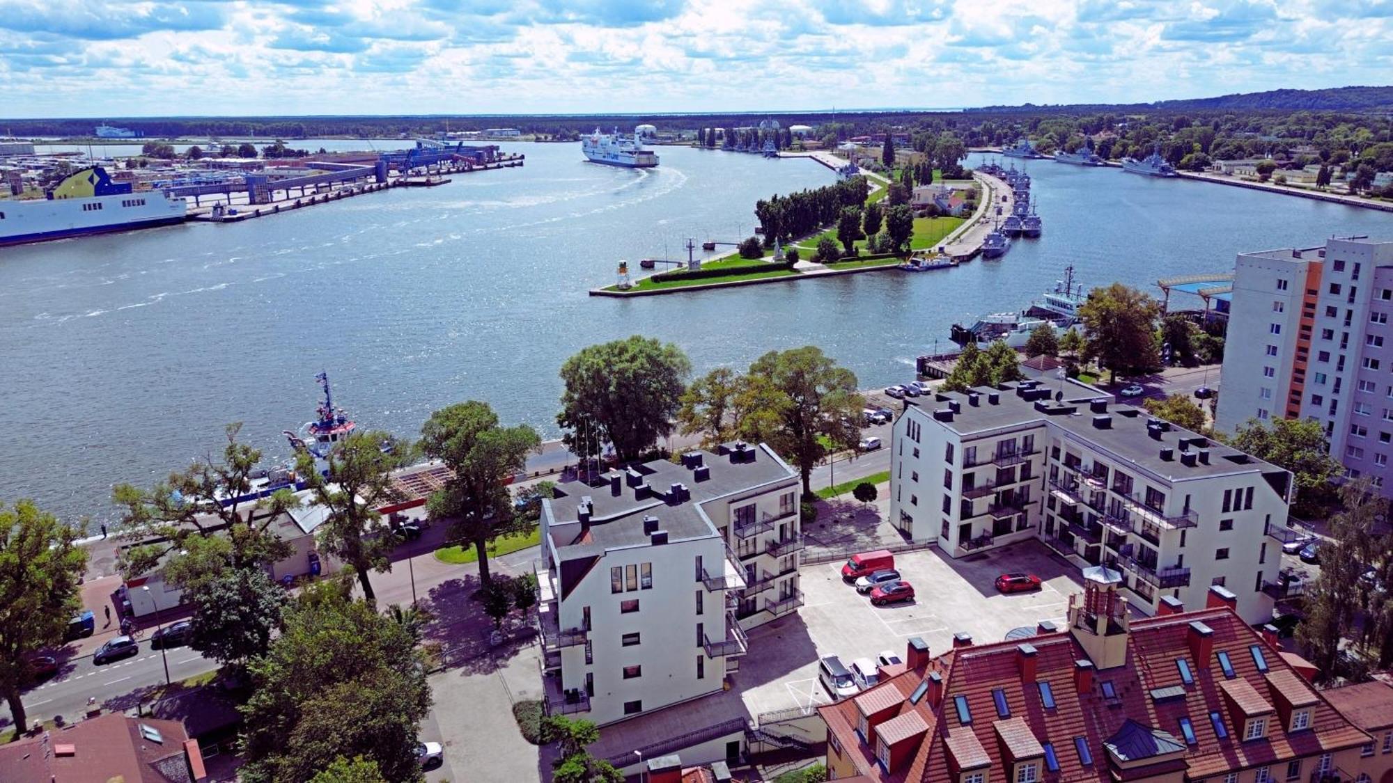 Sunset Apartments - Flotylla. Widok Na Port + Parking. Świnoujście Exterior foto